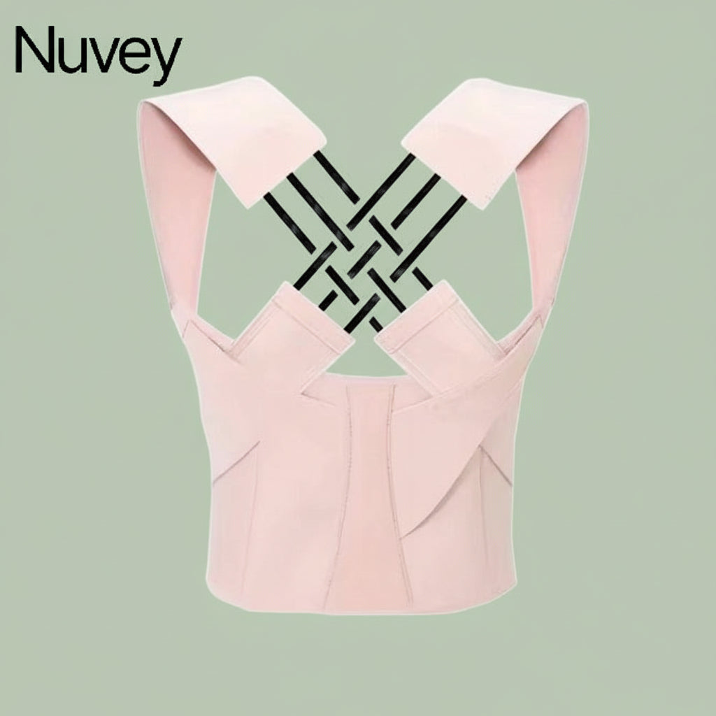 Nuvey Posture Corrector – Adjustable Shoulder & Back Support